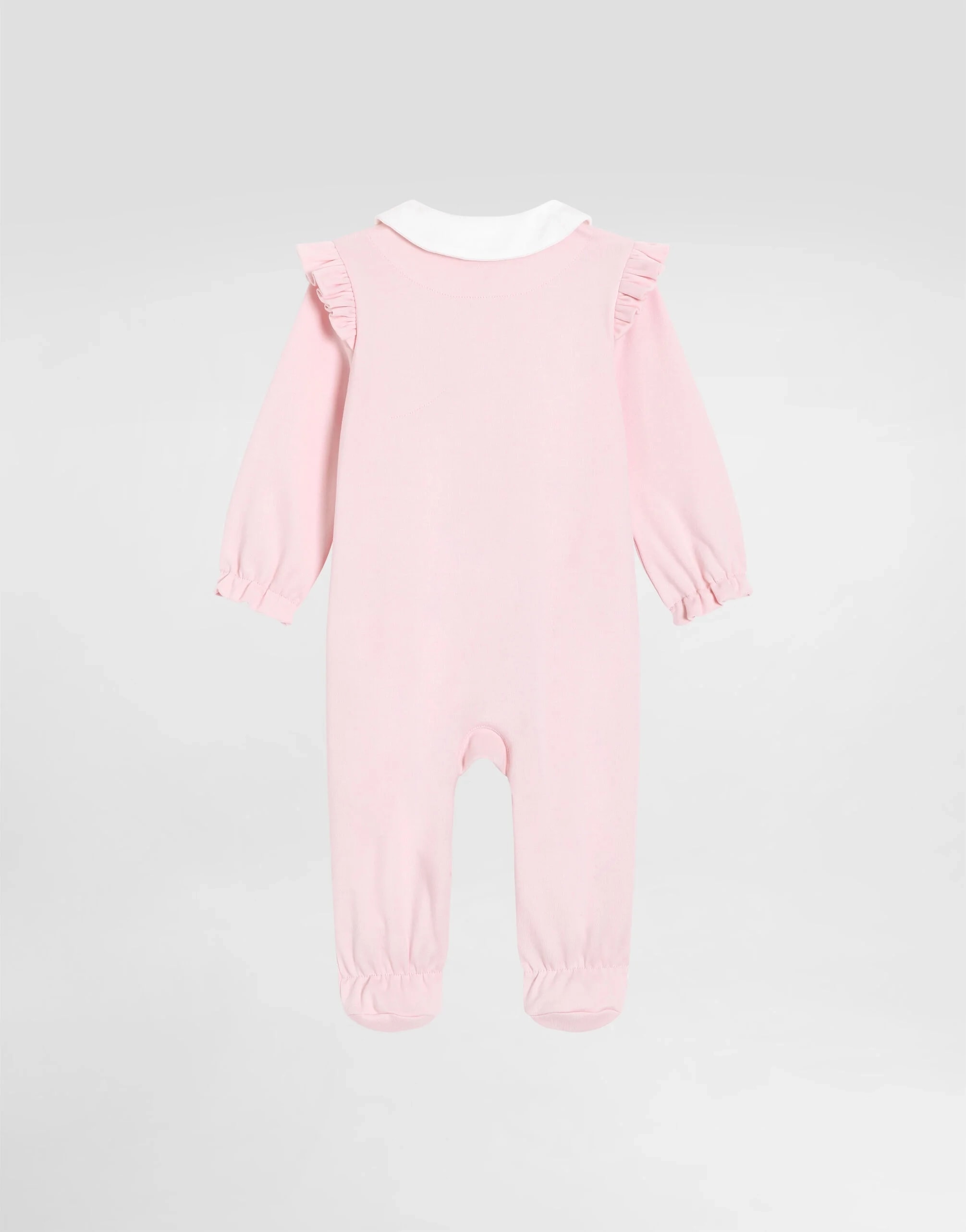 Dolce & Gabbana Kids 3-częściowy zestaw prezentowy dla niemowlęcia z interloku z nadrukiem i kokardką