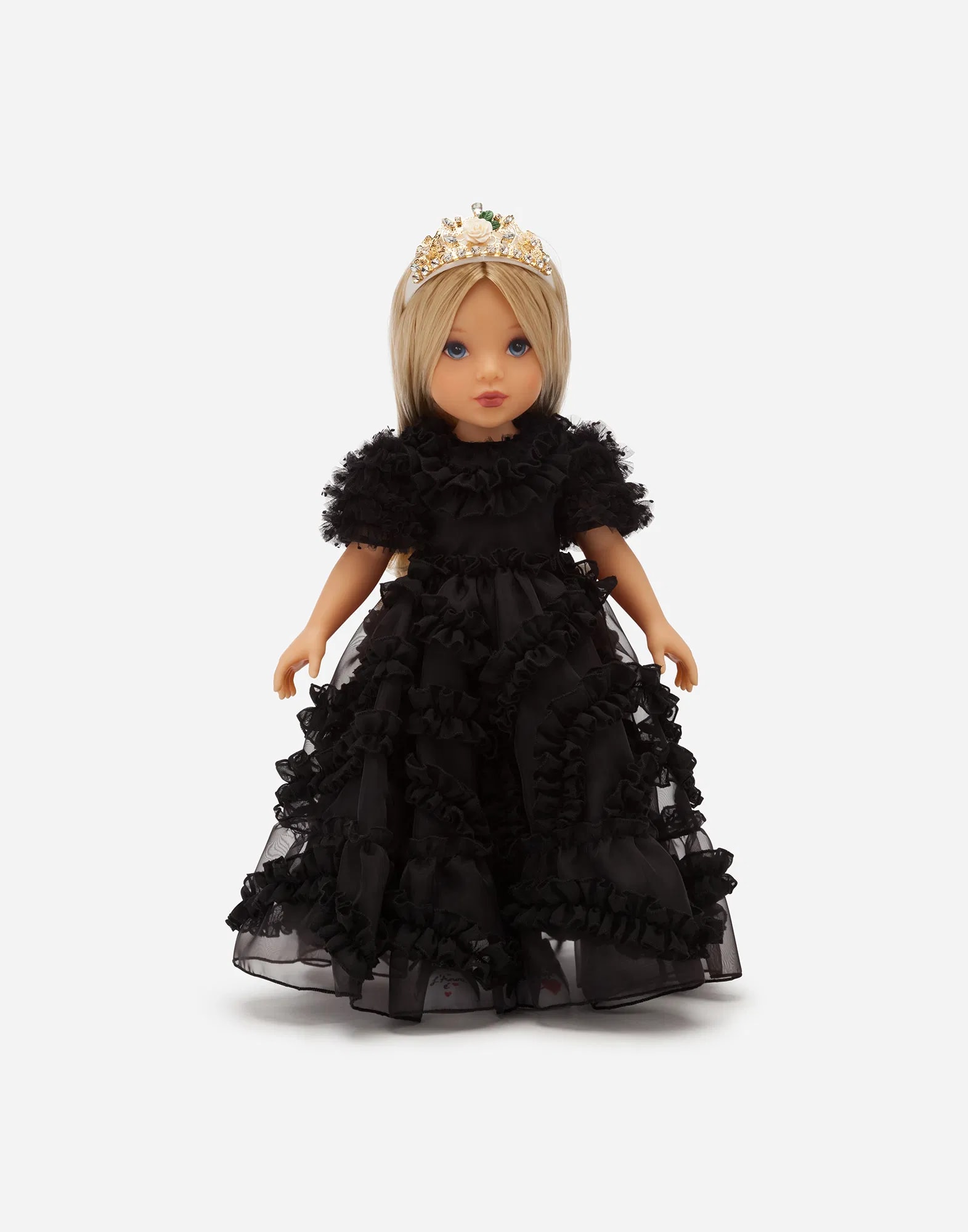 Лялька Dolce&Gabbana Kids у сукні з органзи
