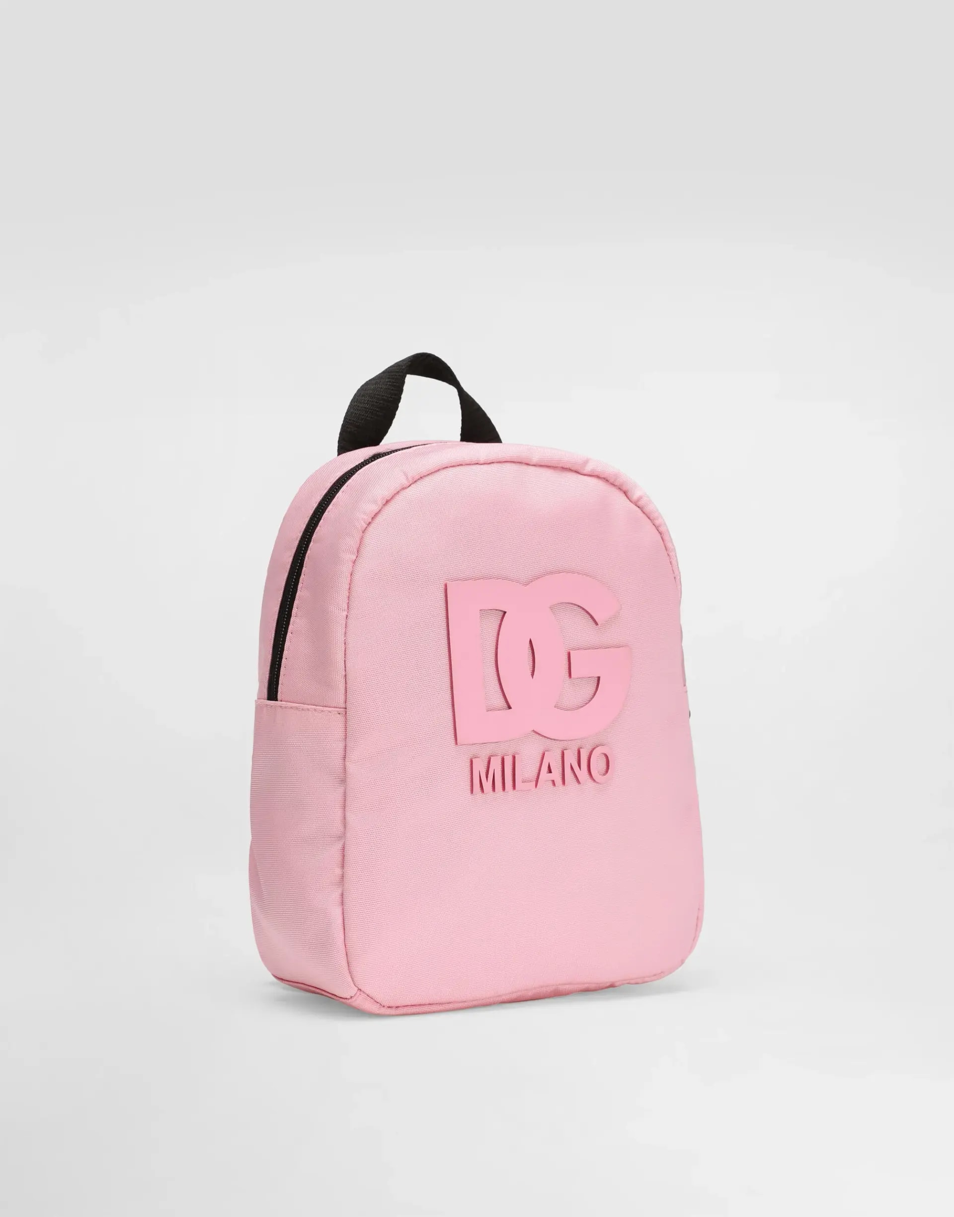 Dolce & Gabbana Kids Дитячий нейлоновий рюкзак з нашивкою DG