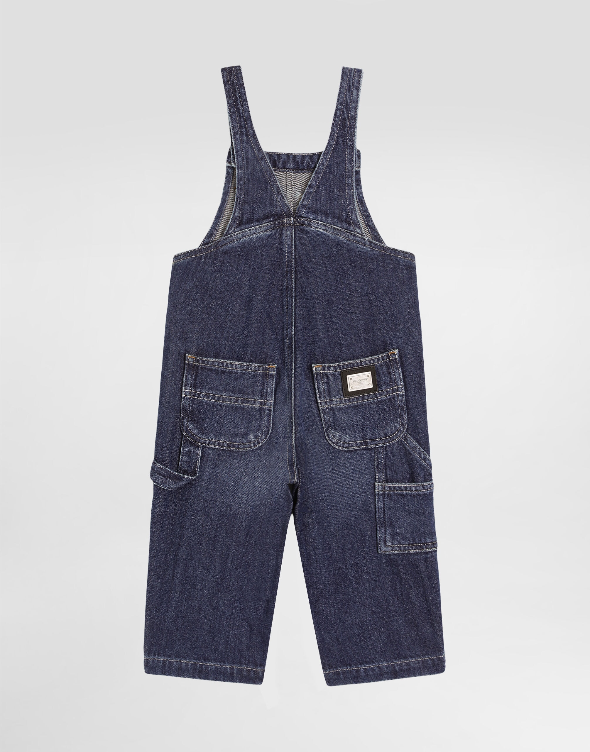 Kombinezon denimowy Dolce & Gabbana Kids