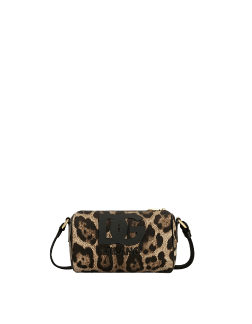 Dolce & Gabbana Kids Leo-print nylon crossbody bag