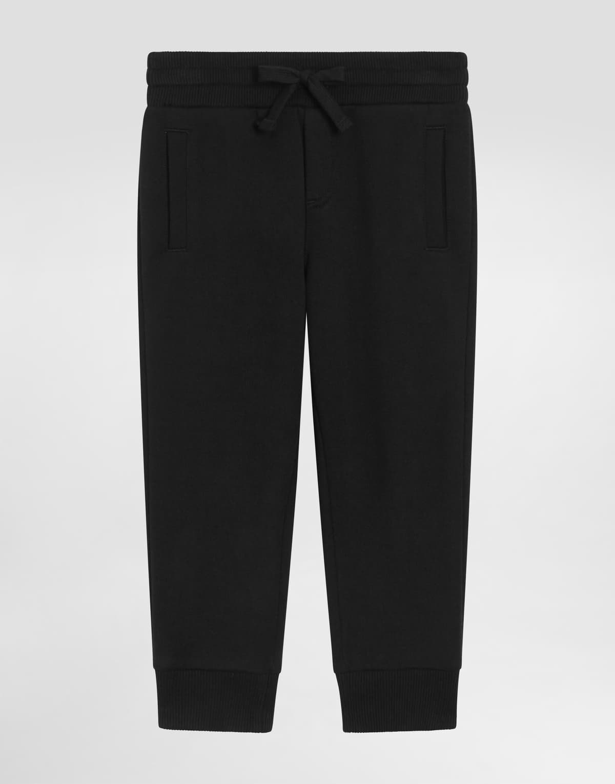 Bawełniane joggery Dolce & Gabbana Kids z logo DG