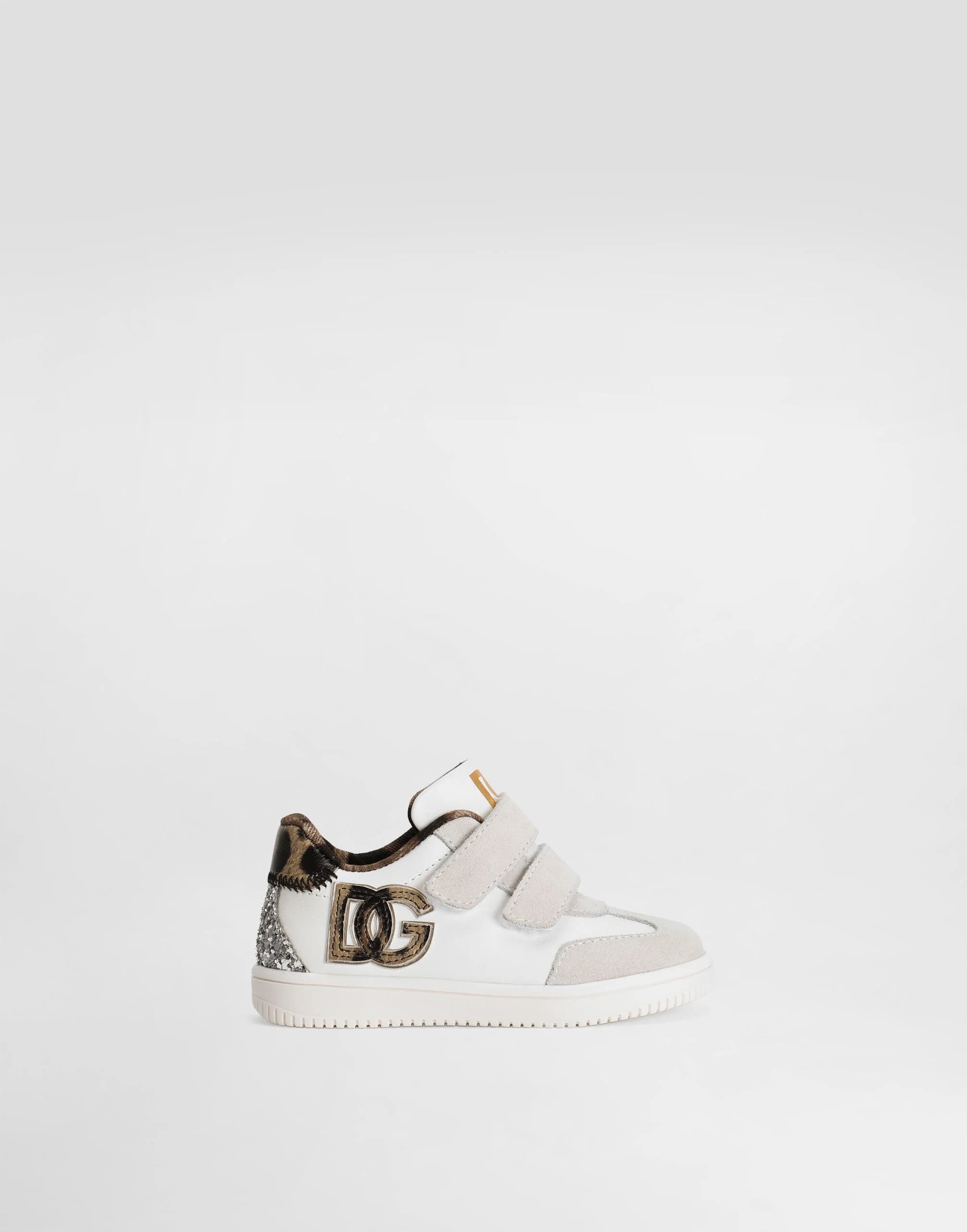 Кросівки First Steps Dolce & Gabbana Kids DG Original з телячої шкіри