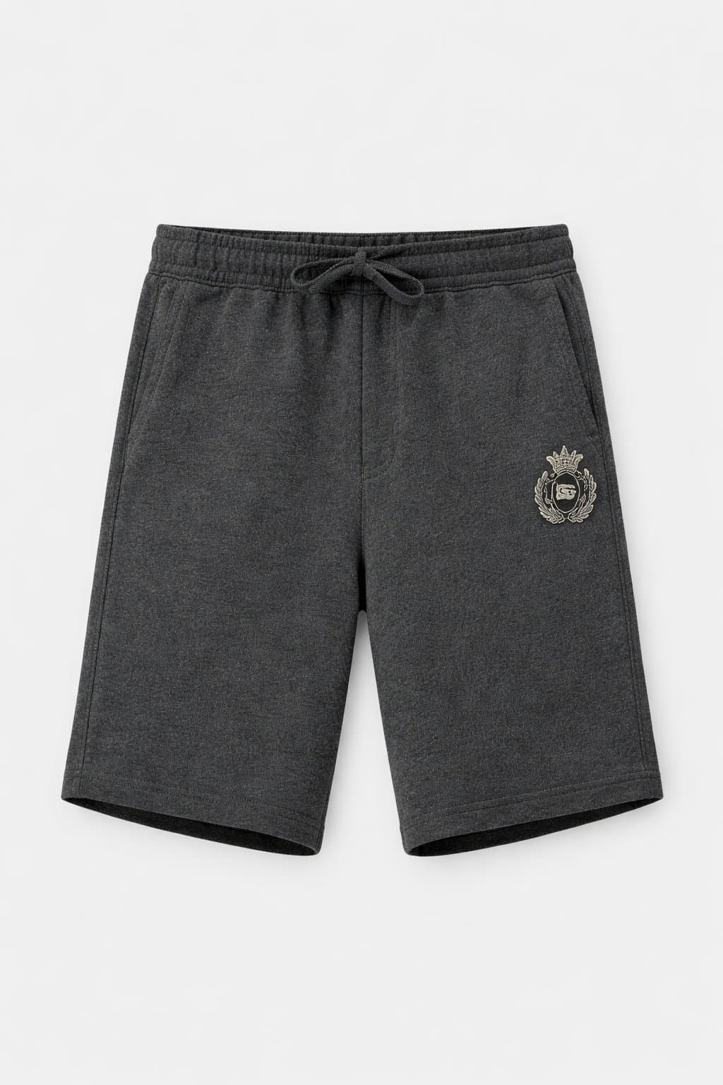 Dolce & Gabbana Kids dziecięce szorty sportowe z naszywką DG