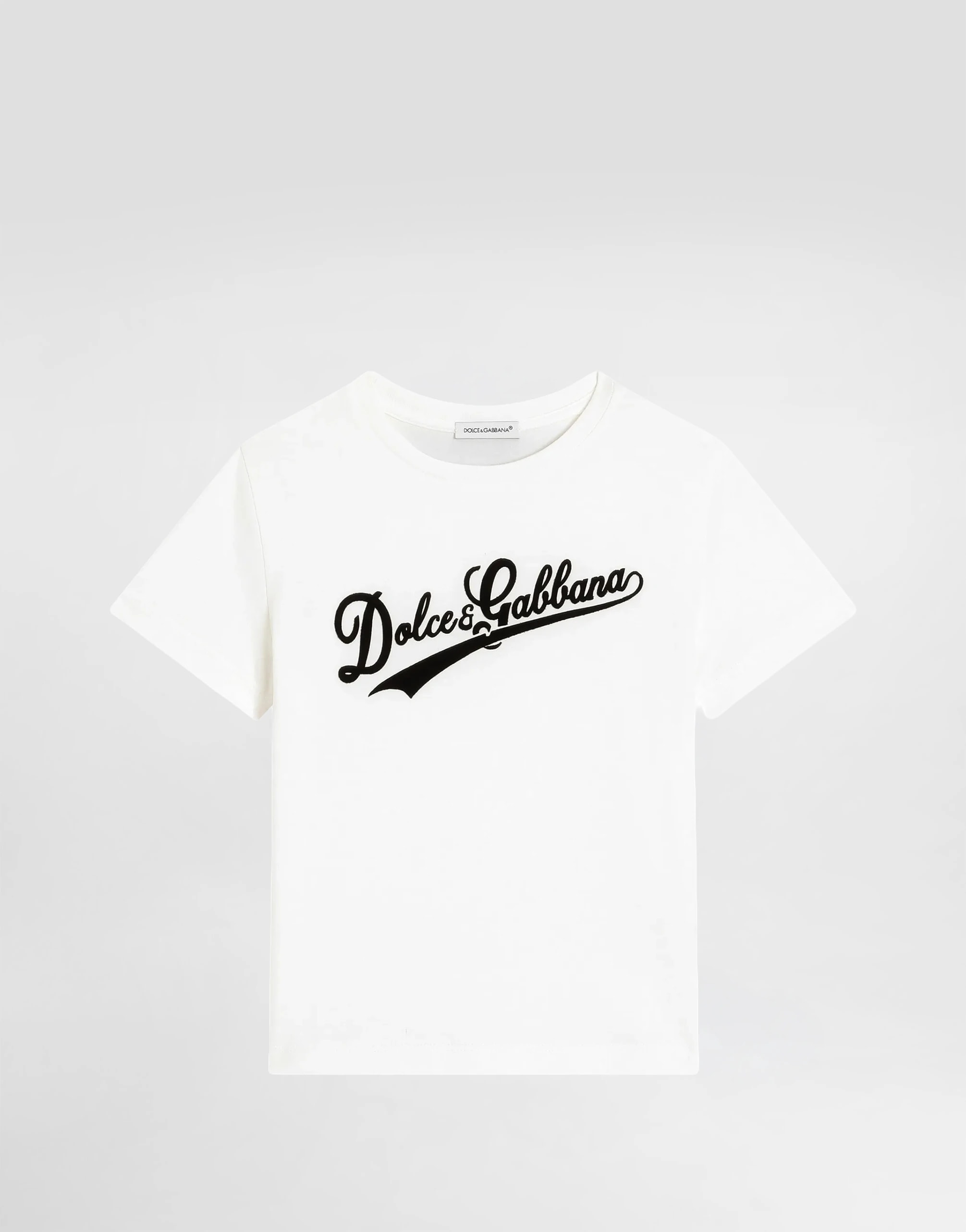 Dolce & Gabbana Kids дитяча футболка з DG логотипом