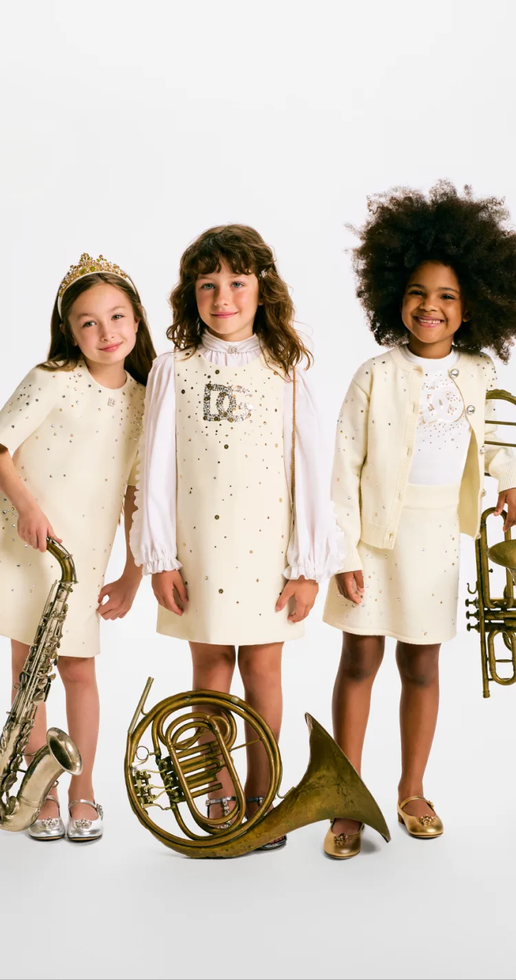 Three girl children
